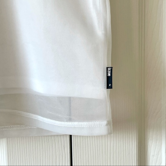 Izzue Love & Hate Two Layer White Tee - Picture 3 of 10